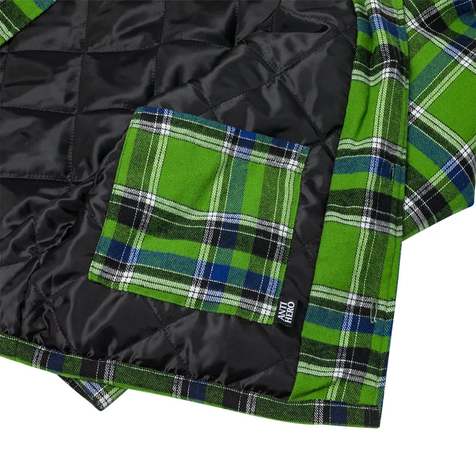 Anti-Hero Basic Eagle Quilted Flannel Shirt