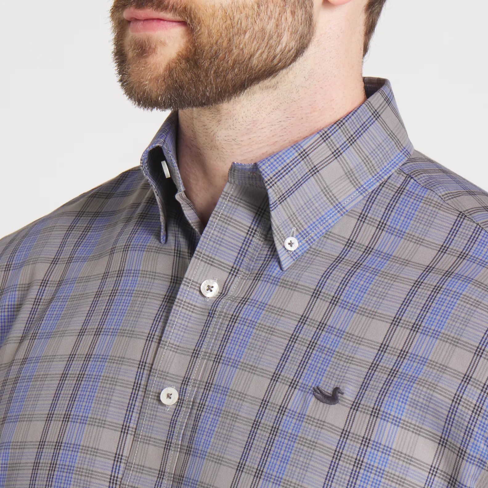 Benton Grid Dress Shirt