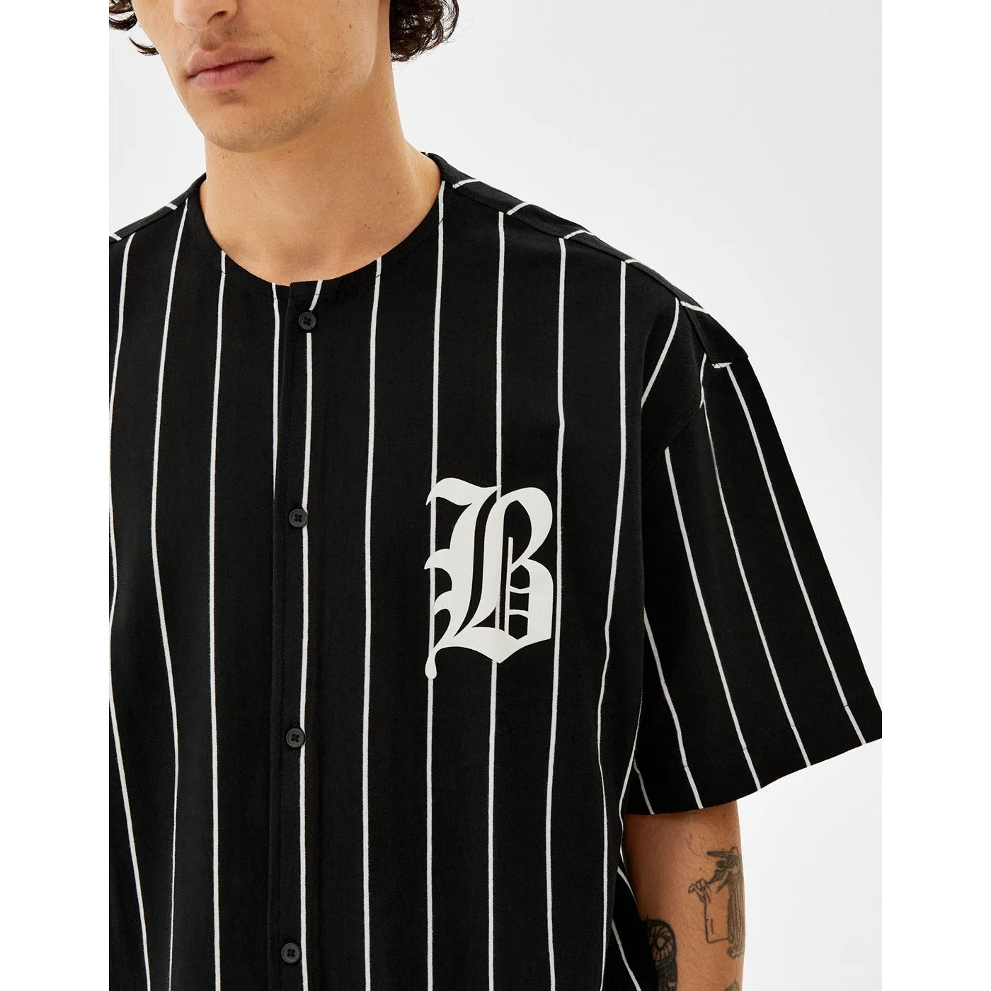 BSK Stripes Short Sleeve Shirt