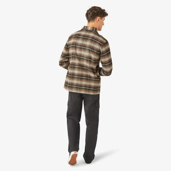 Dickies Forest Check Flannel Shirt Mushroom