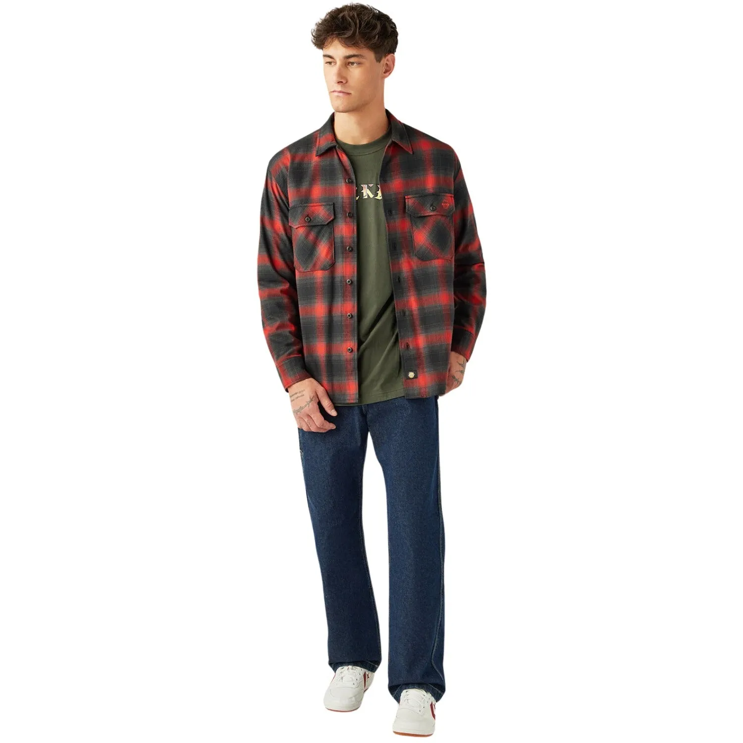 Dickies Skateboarding X Spitfire Flannel L/S Shirt - Men's