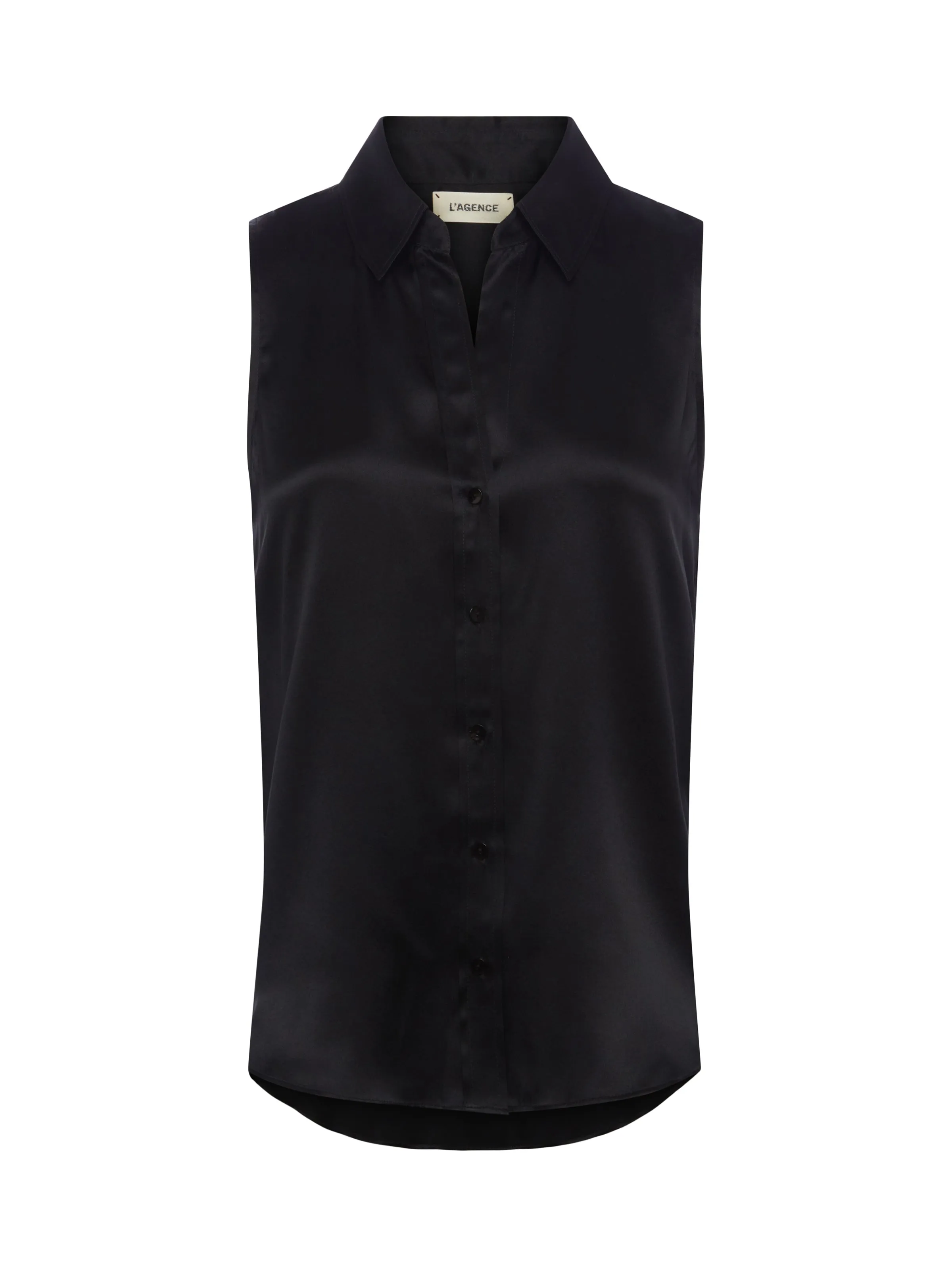 Emmy Sleeveless Silk Blouse