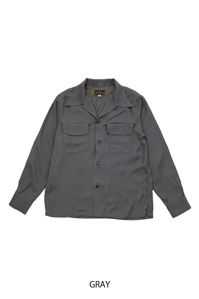 Hand Stitch Open Shirt