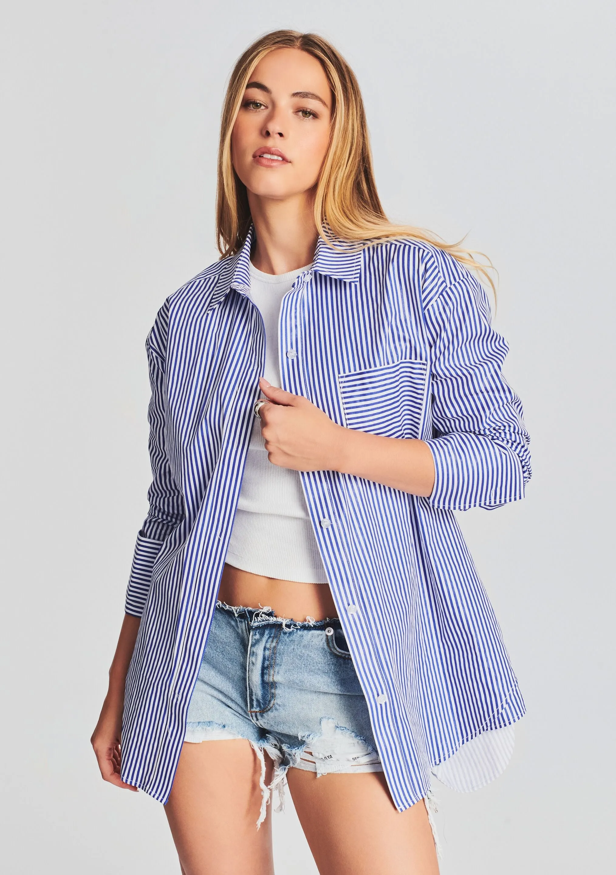 Hefley Oversized Shirt Dress