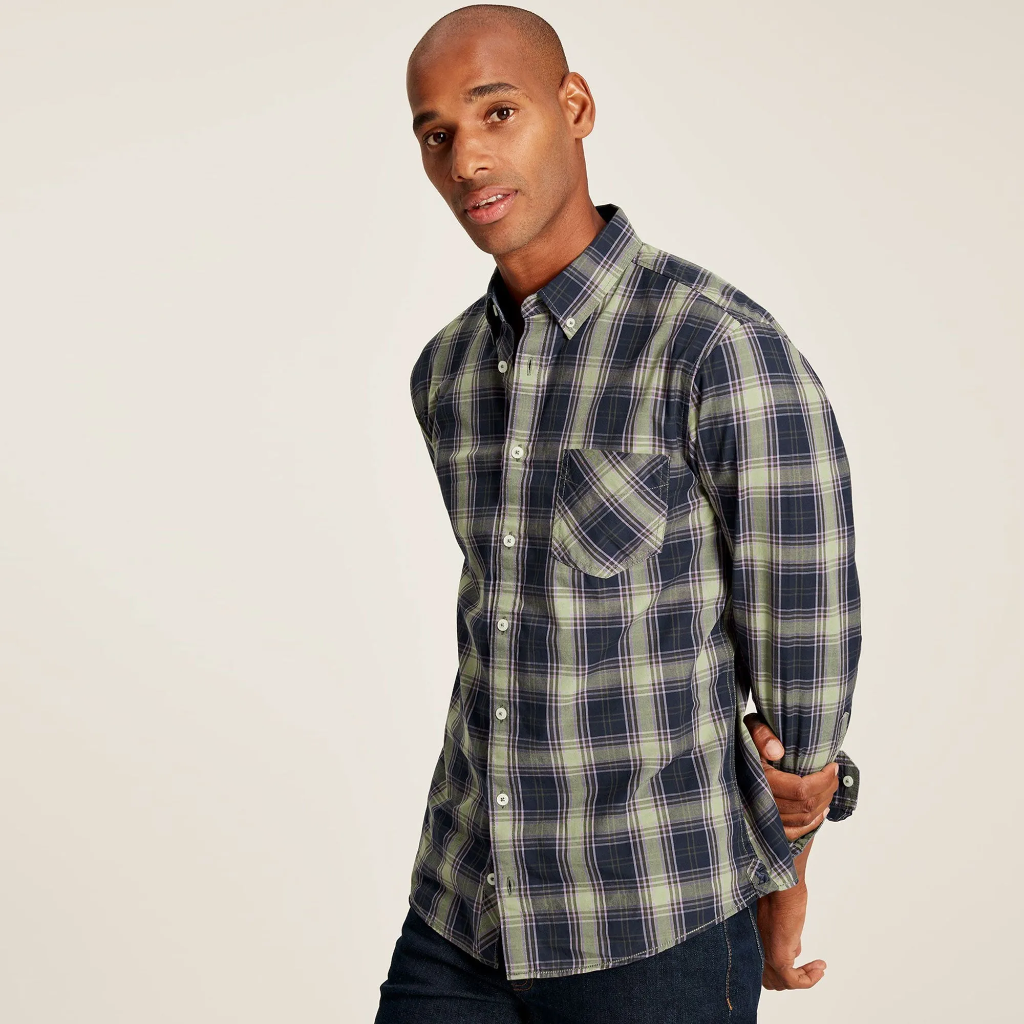 Joules Mens Goodridge Long Sleeve Classic Shirt