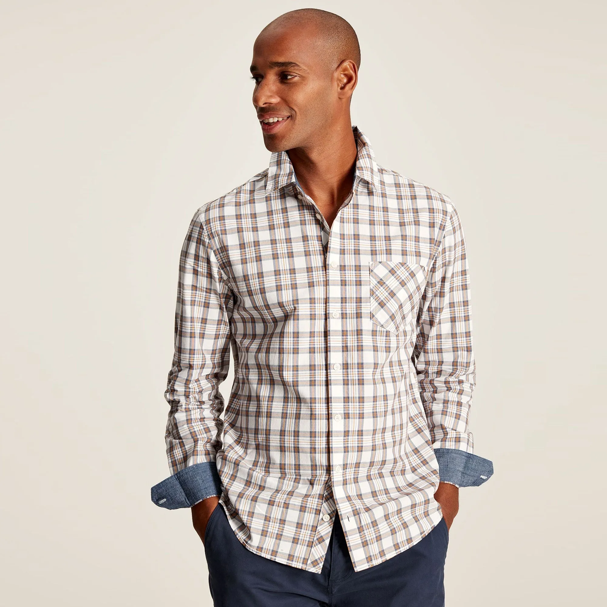 Joules Mens Goodridge Long Sleeve Classic Shirt