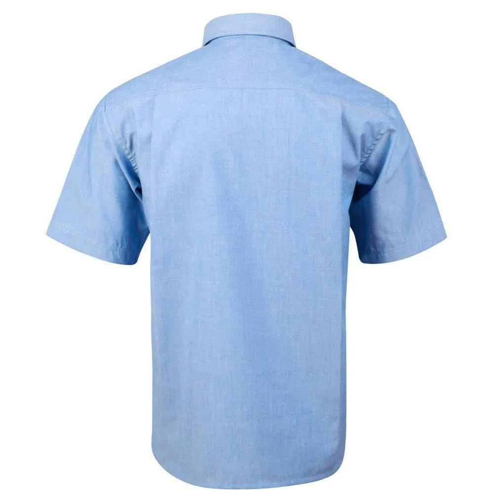 M7011 Men's Chambray Short Sleeve Shirt