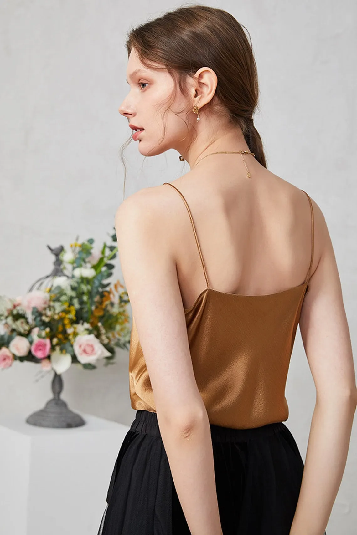 Nonothing | Women pure silk camisole