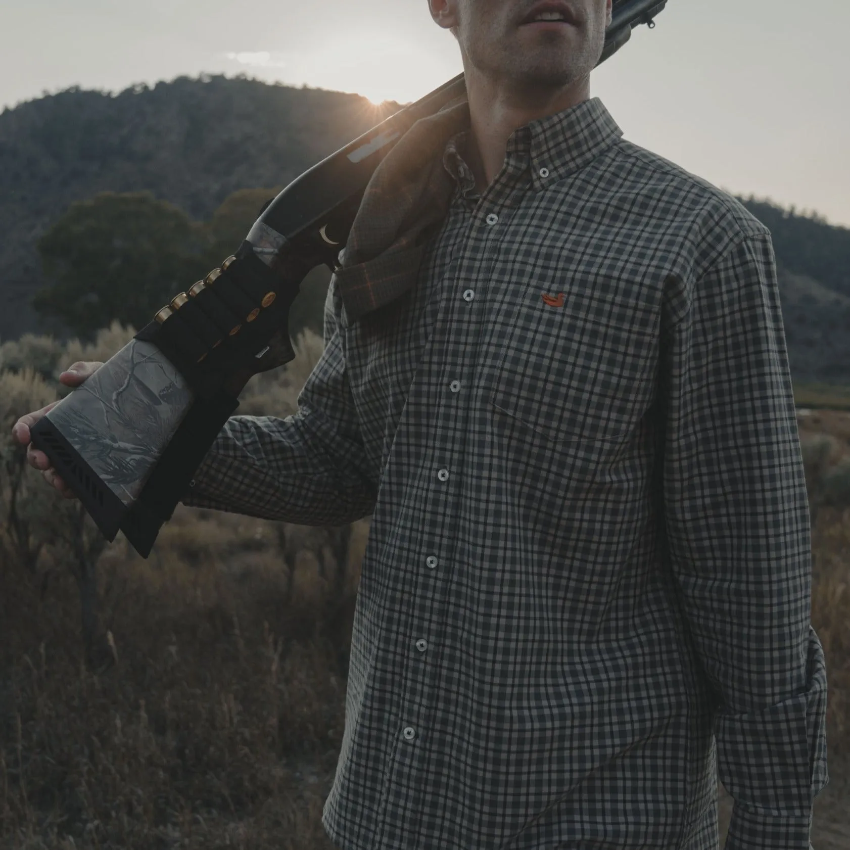 Oak Grove Washed Gingham Dress Shirt