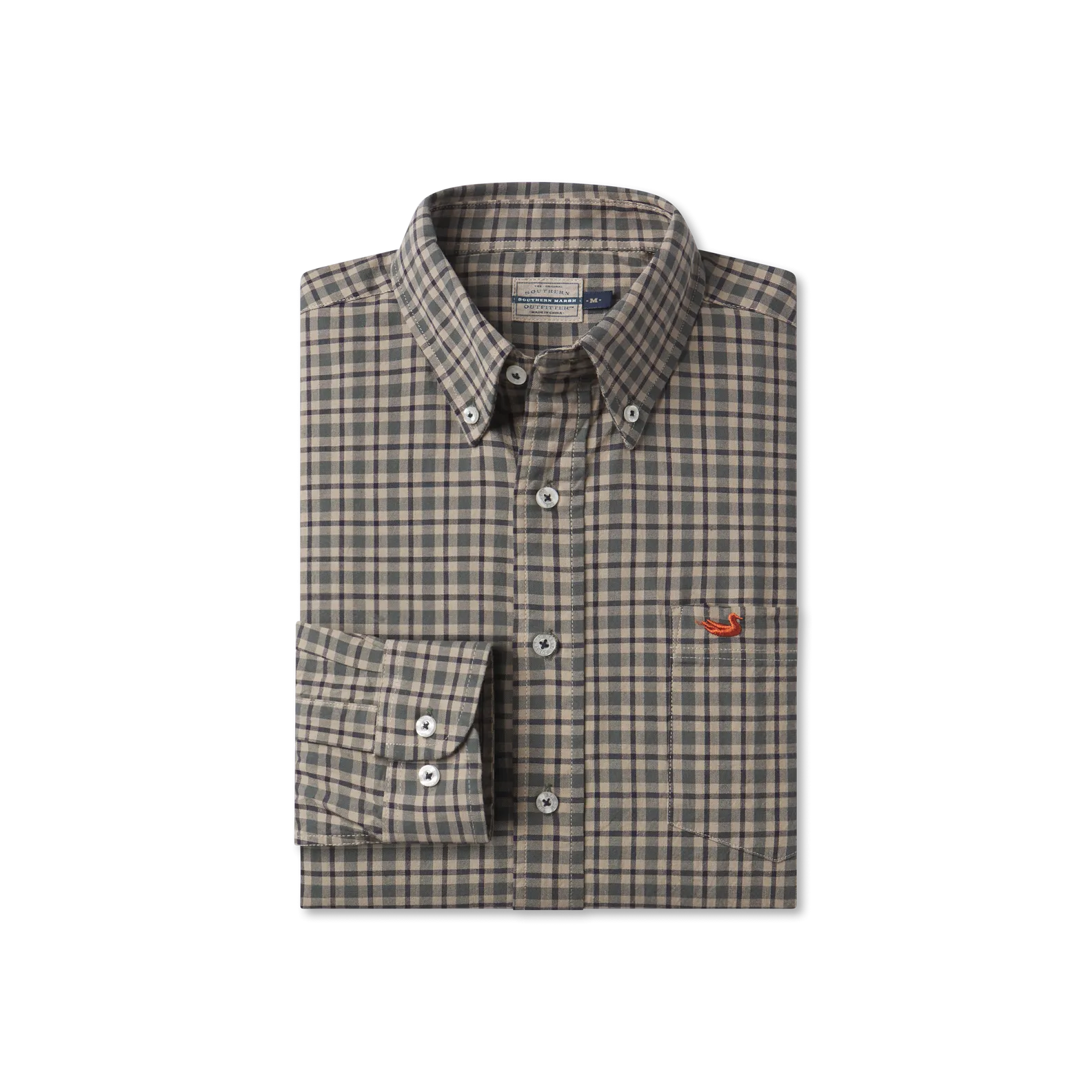 Oak Grove Washed Gingham Dress Shirt