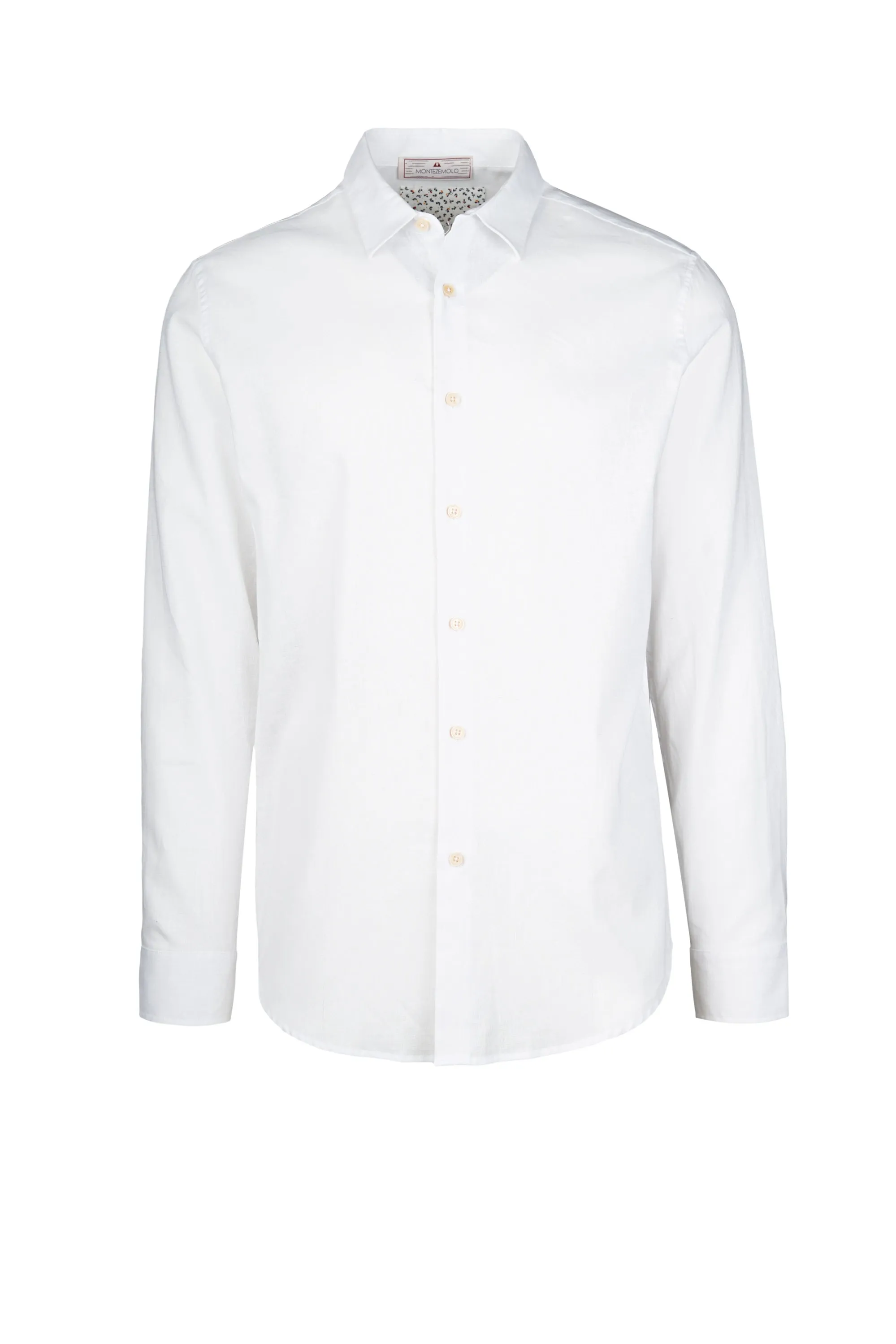 Plain Linen & Cotton Shirt