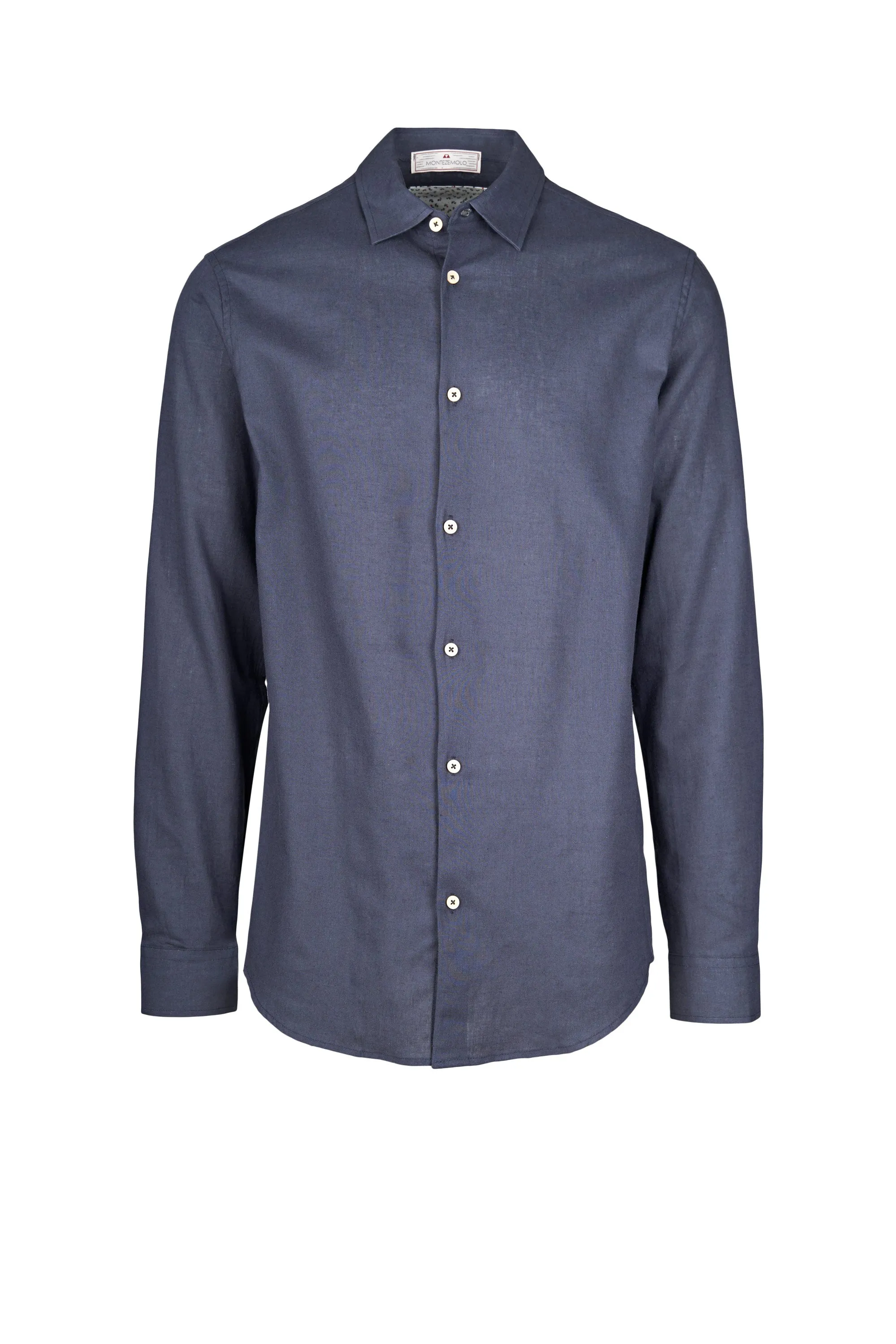 Plain Linen & Cotton Shirt