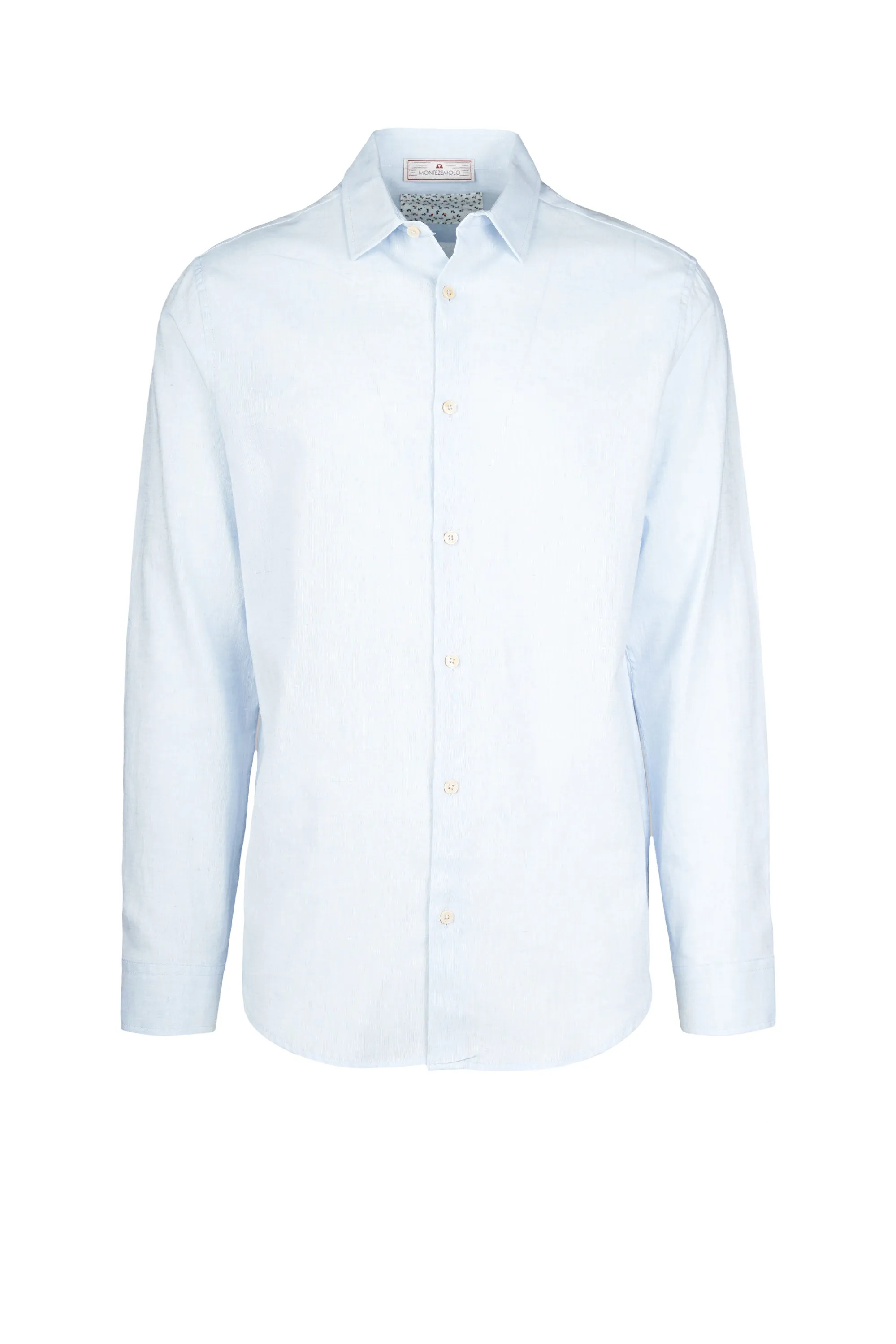 Plain Linen & Cotton Shirt