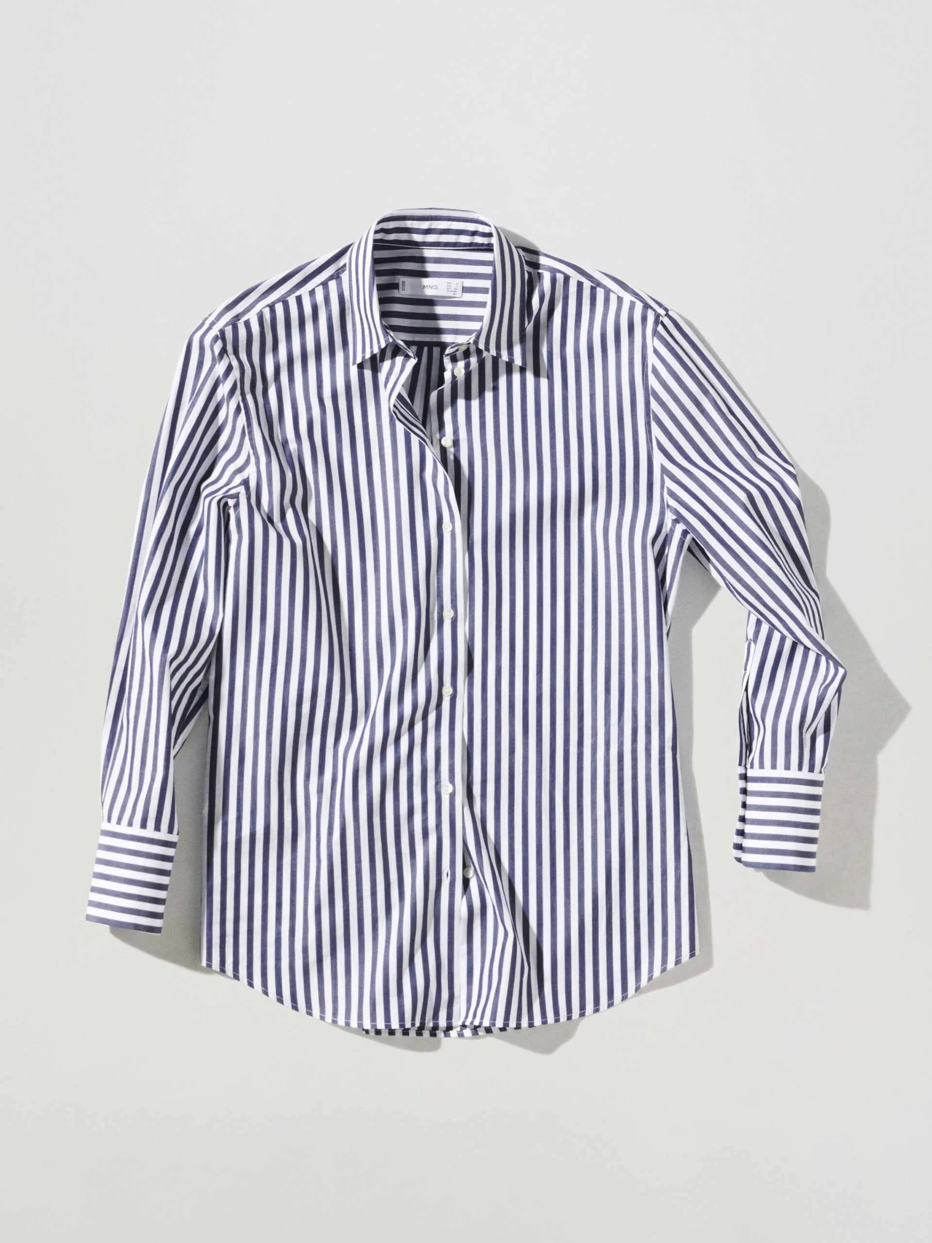 Poplin regular stripped shirt