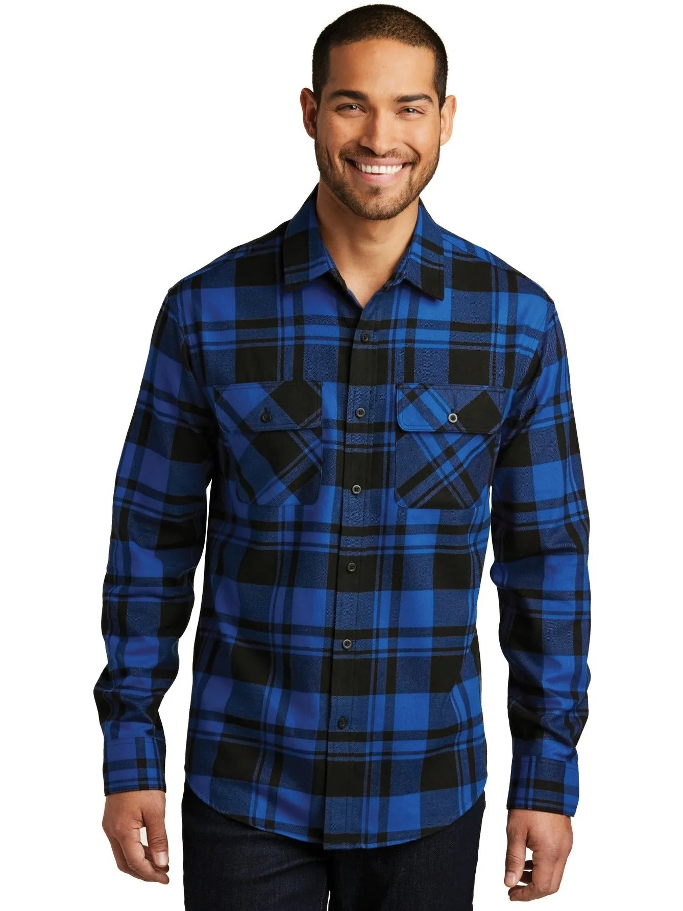 Port Authority Plaid Flannel Shirt