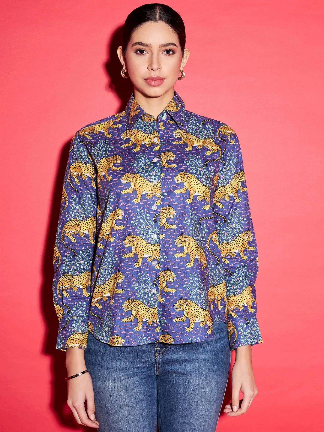 Printed Cotton Shirt