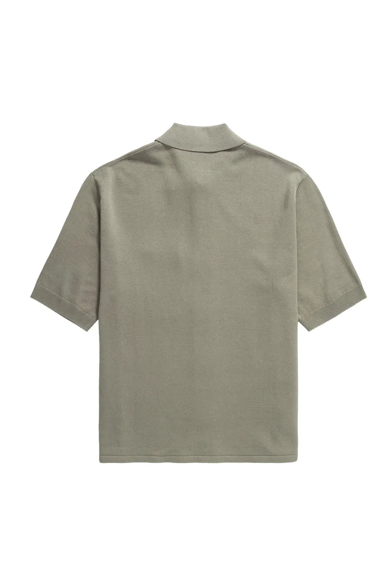 Rollo Cotton Linen SS Shirt - Clay