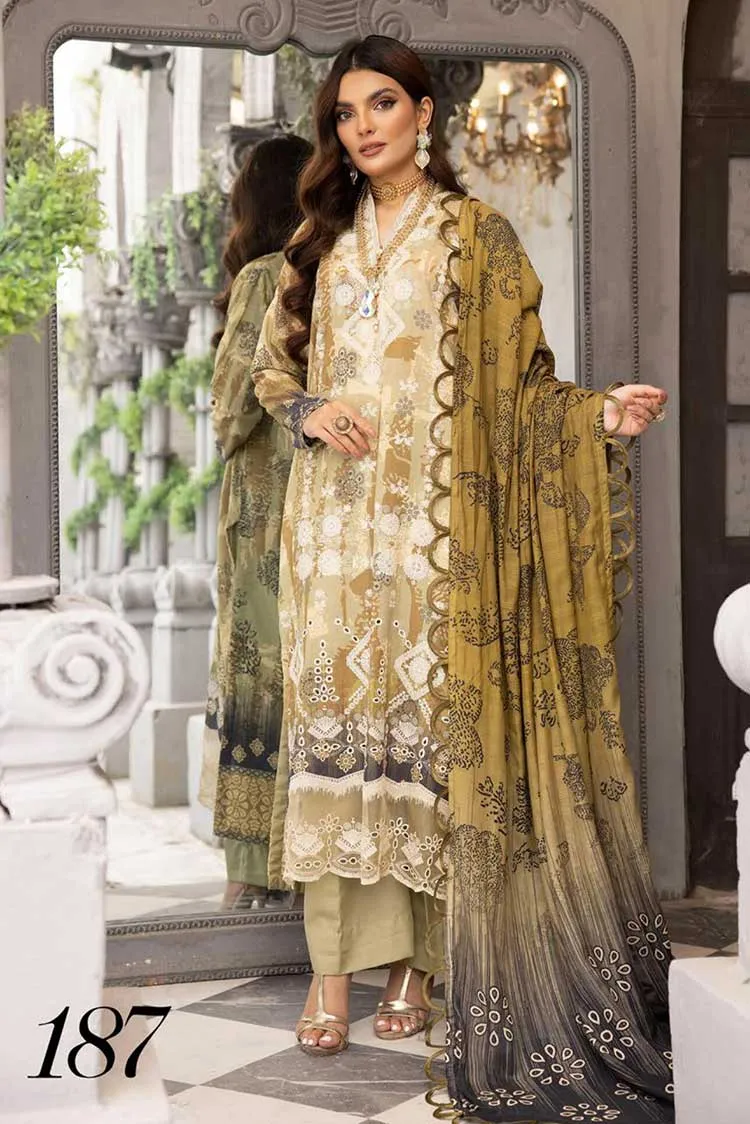 Shaista - Design 187 Maira Embroidered Karandi Collection