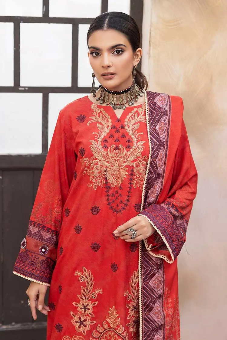 Shaista - Design 236 Sania Dhanak Digital Printed Embroidered Collection