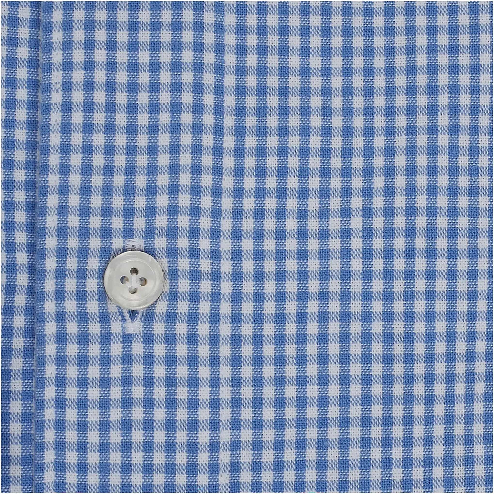 Sports shirt button down tokyo in blue or pink Vichy chambray