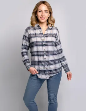 Striped Moonlight Flannel Shirt