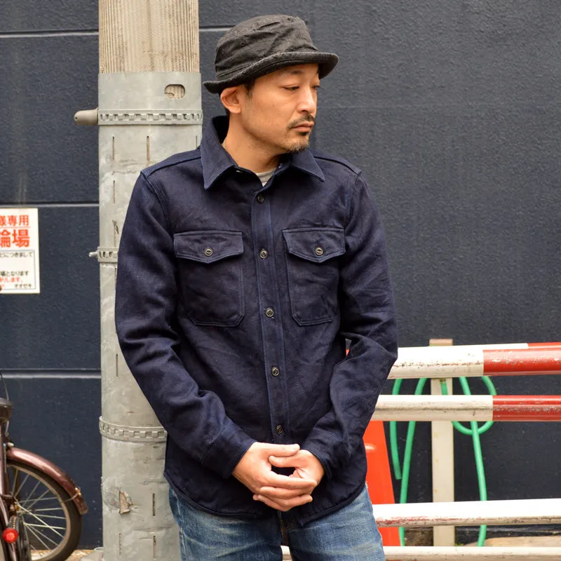 UES "502256" INDIGO TRICOTINE SHIRT