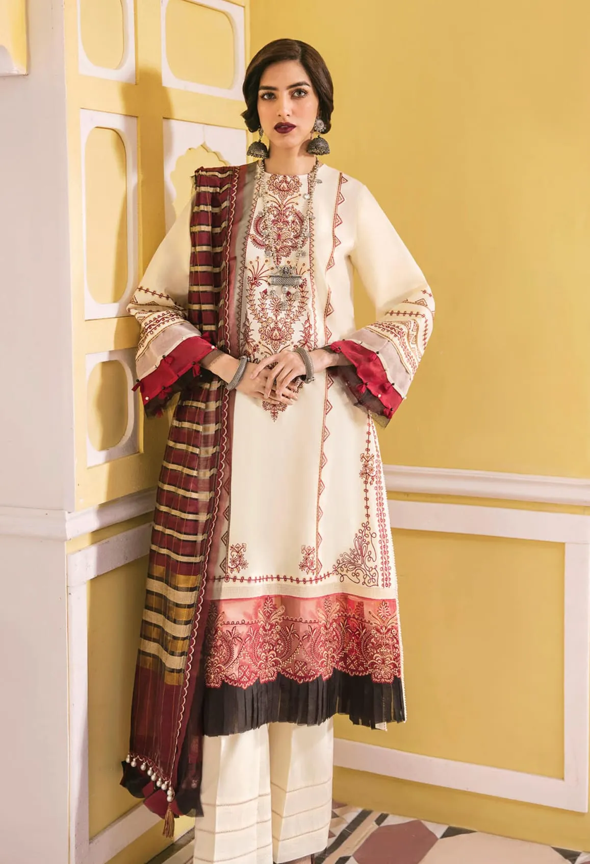 Wasl by Seran Unstitched 3 Piece Luxury Lawn Collection'2022-WSL-07