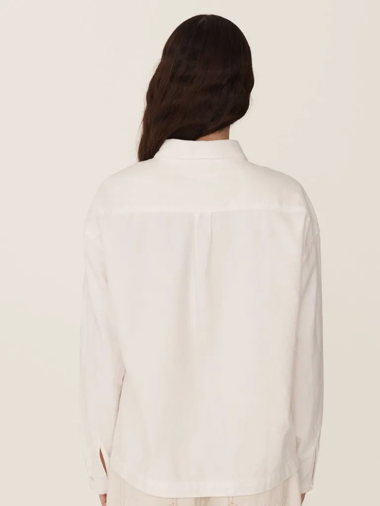 YMC Earth Marianne Shirt in White