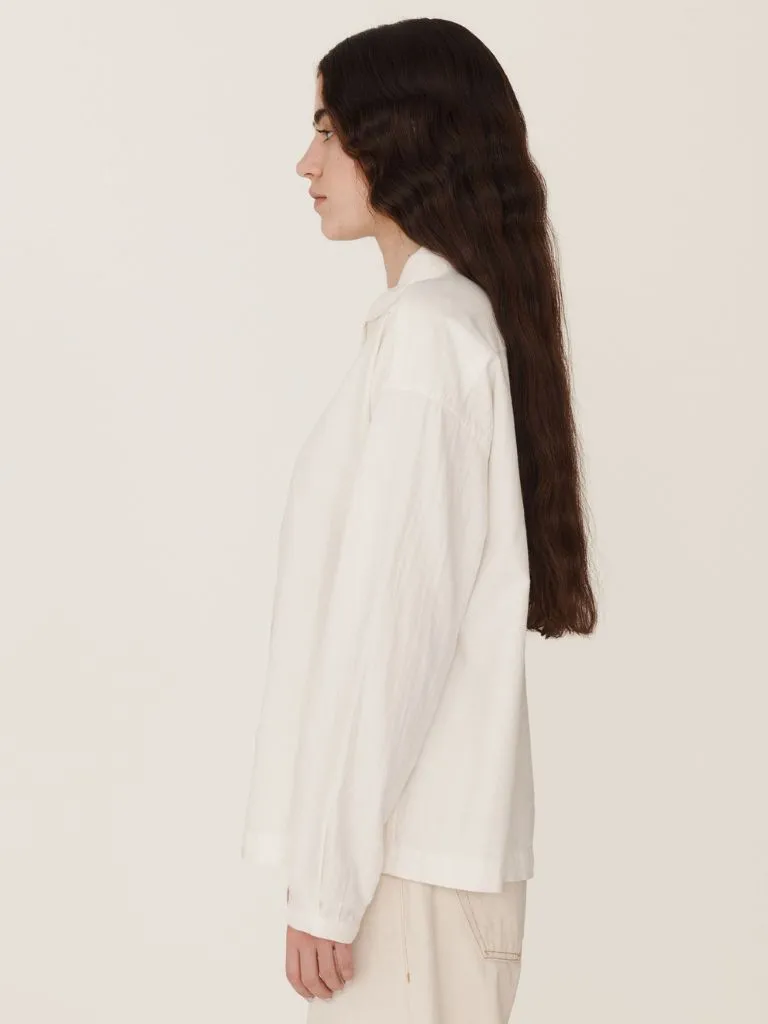 YMC Earth Marianne Shirt in White